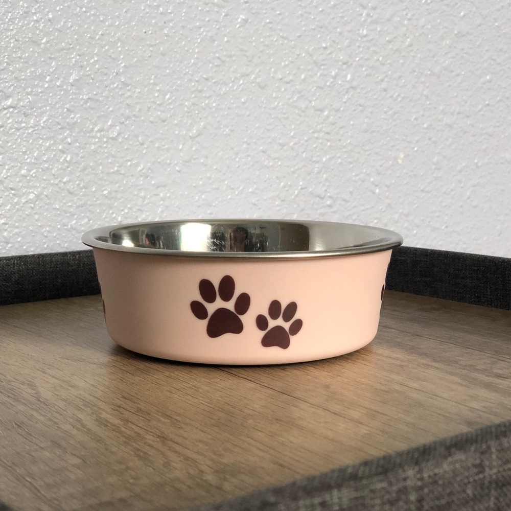 (SET OF TWO) Doggy Food & Water Dishes!
